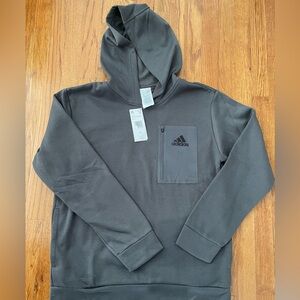Adidas Men's Hoodie Regular Fit 3 Panel Hood Sizes M